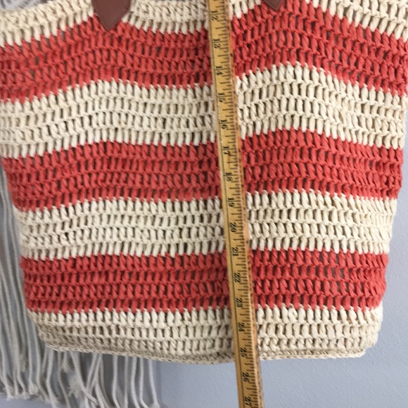Olivia Miller Pippy striped straw tote bag - Picture 8 of 8